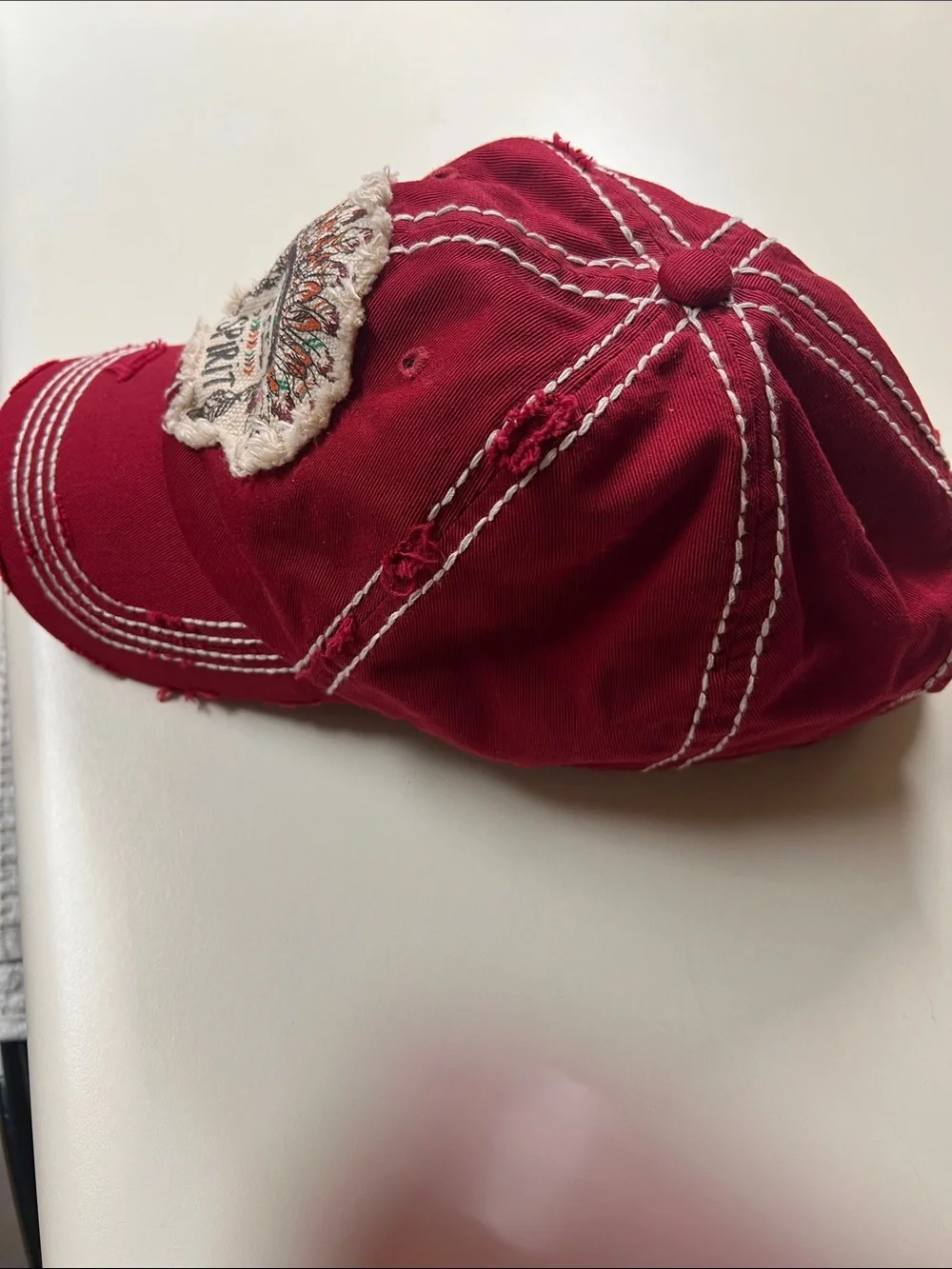 Free Spirit distressed ball cap. NWOT.